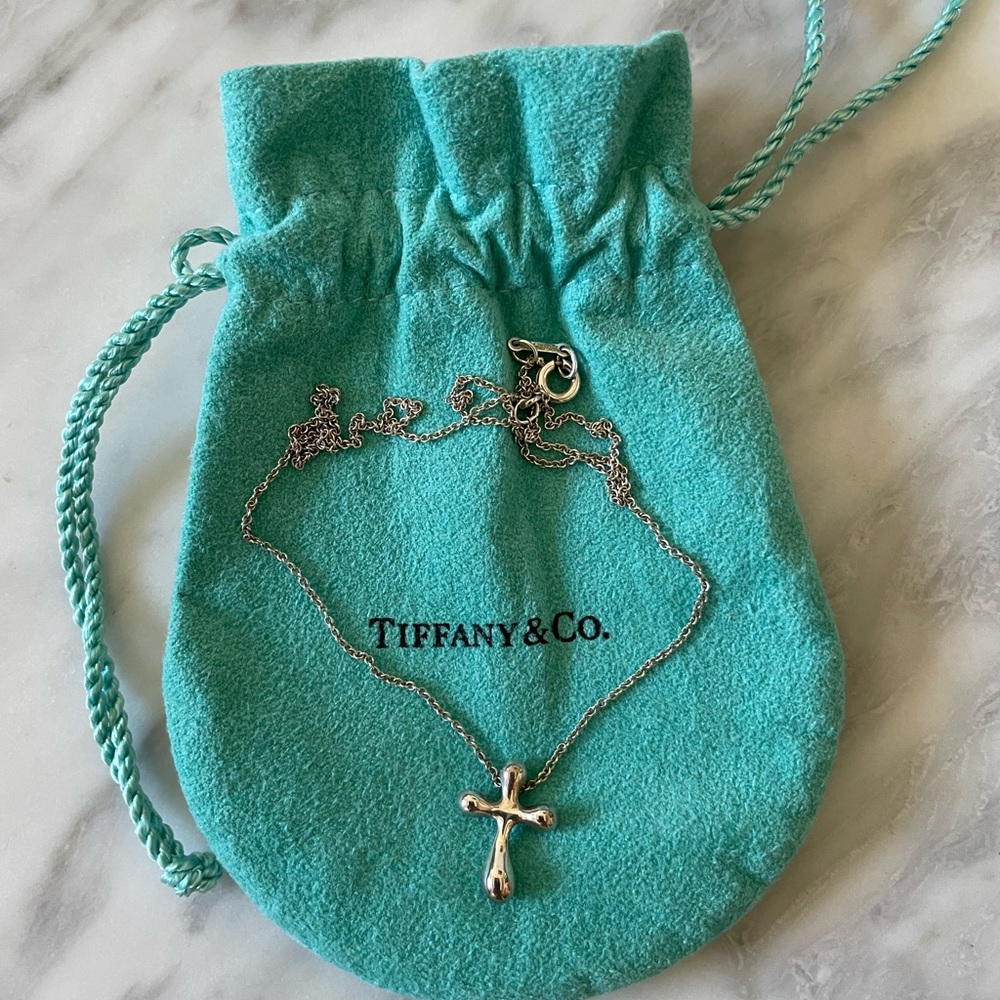 Tiffany & Co. Elsa Peretti Silver Cross